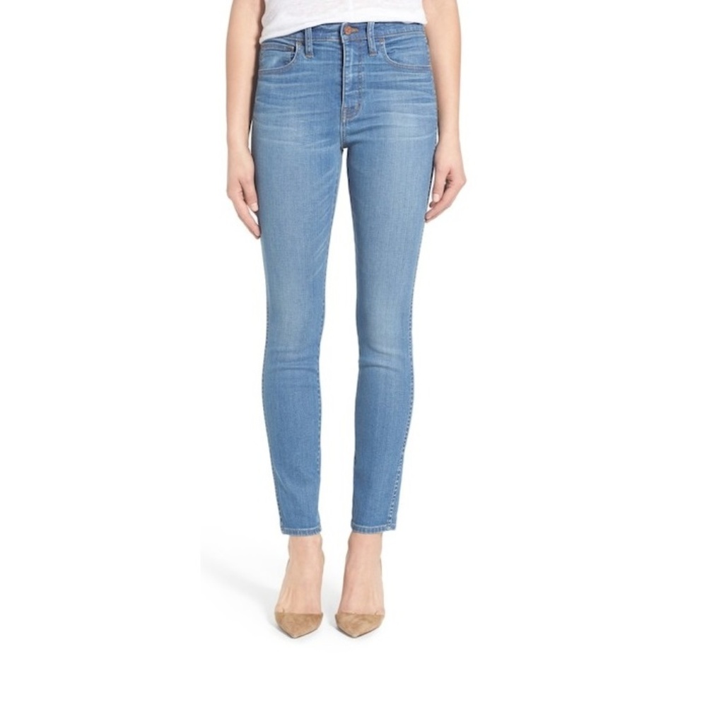 Madewell High Riser Skinny Skinny 10''